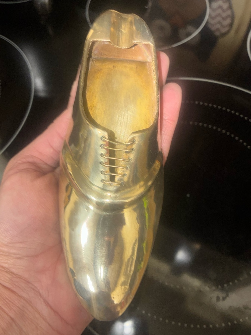 Brass ASHTRAY Shoe - Picture 6 of 7
